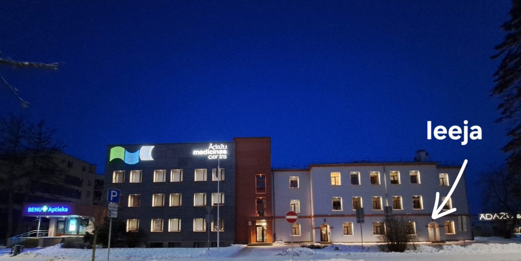 Atrašanās vieta ēkā